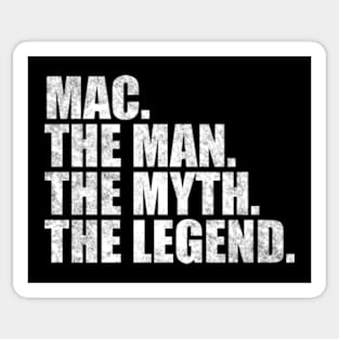 Mac Legend Mac Name Mac given name Sticker